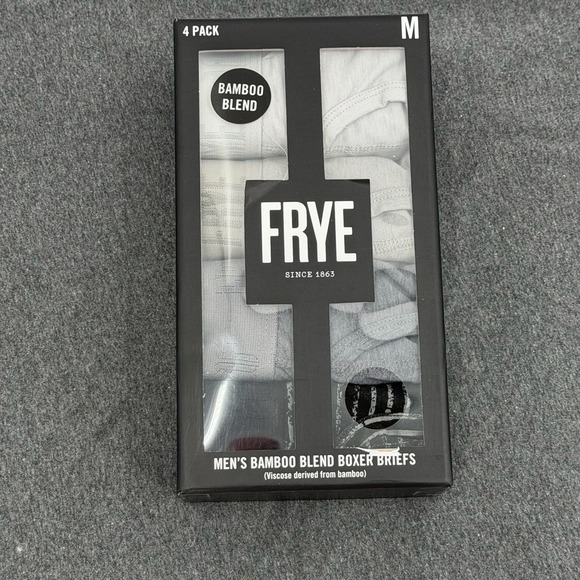 Frye Other - FRYE Bamboo Blend Boxer Briefs 4 Pack  NWT  Medium Black and Gray Shades